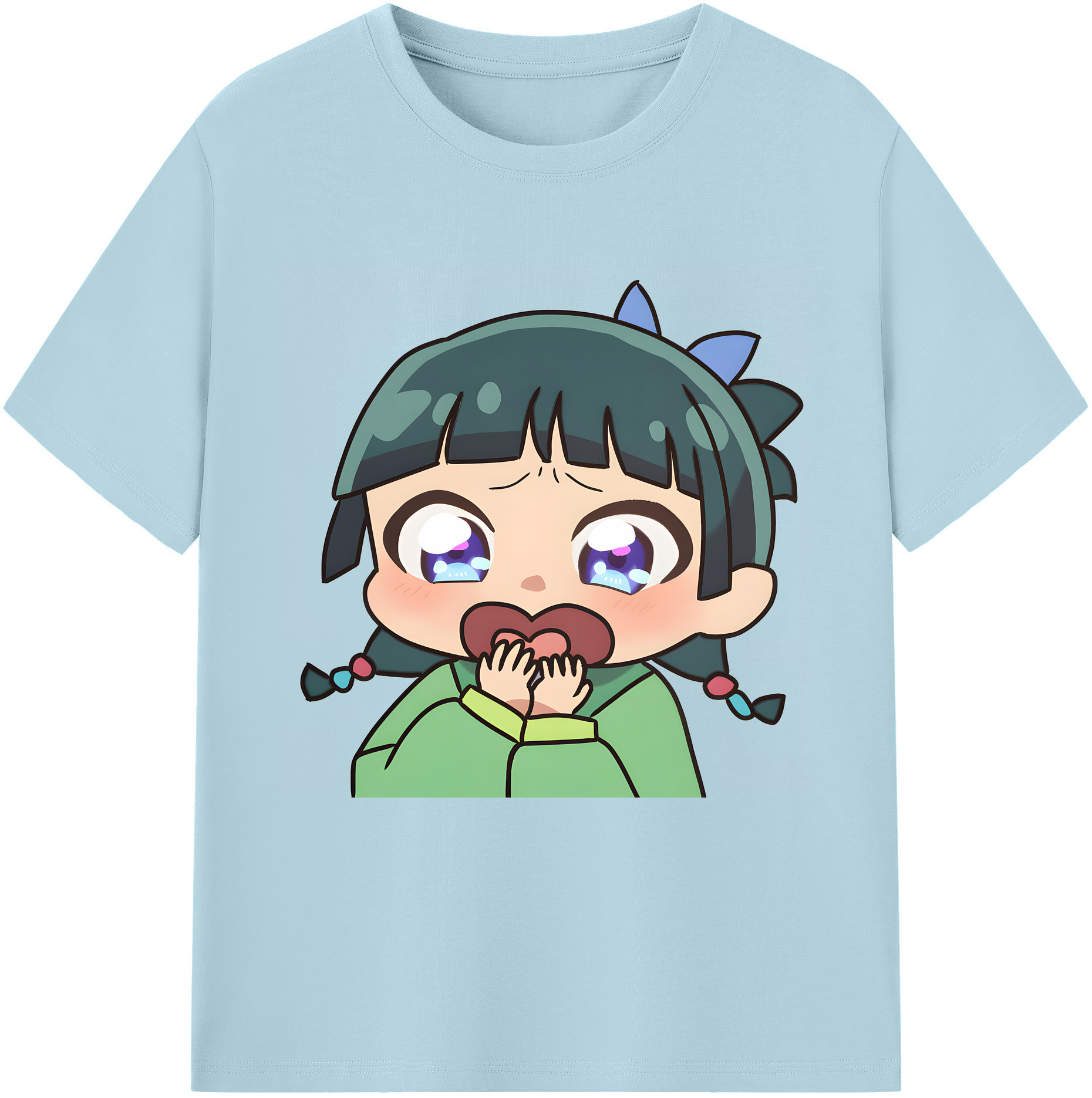 （画像用） 薬屋のひとりごと The Apothecary Diaries 綿100％半袖Tシャツ（フロントプリント）